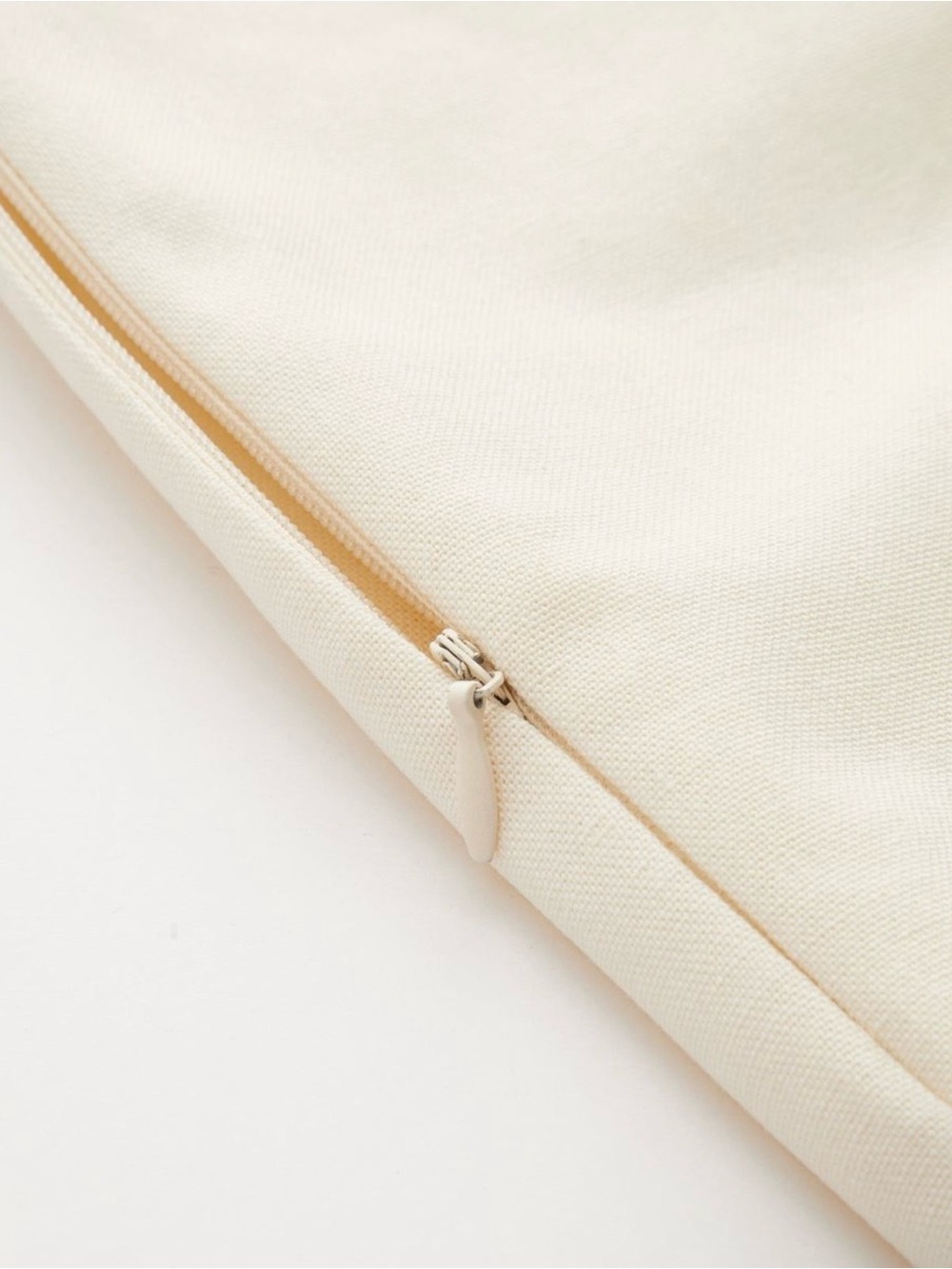 Commense Linen-Blend Contrast Trim Wrap Dress - Picture 4 of 4